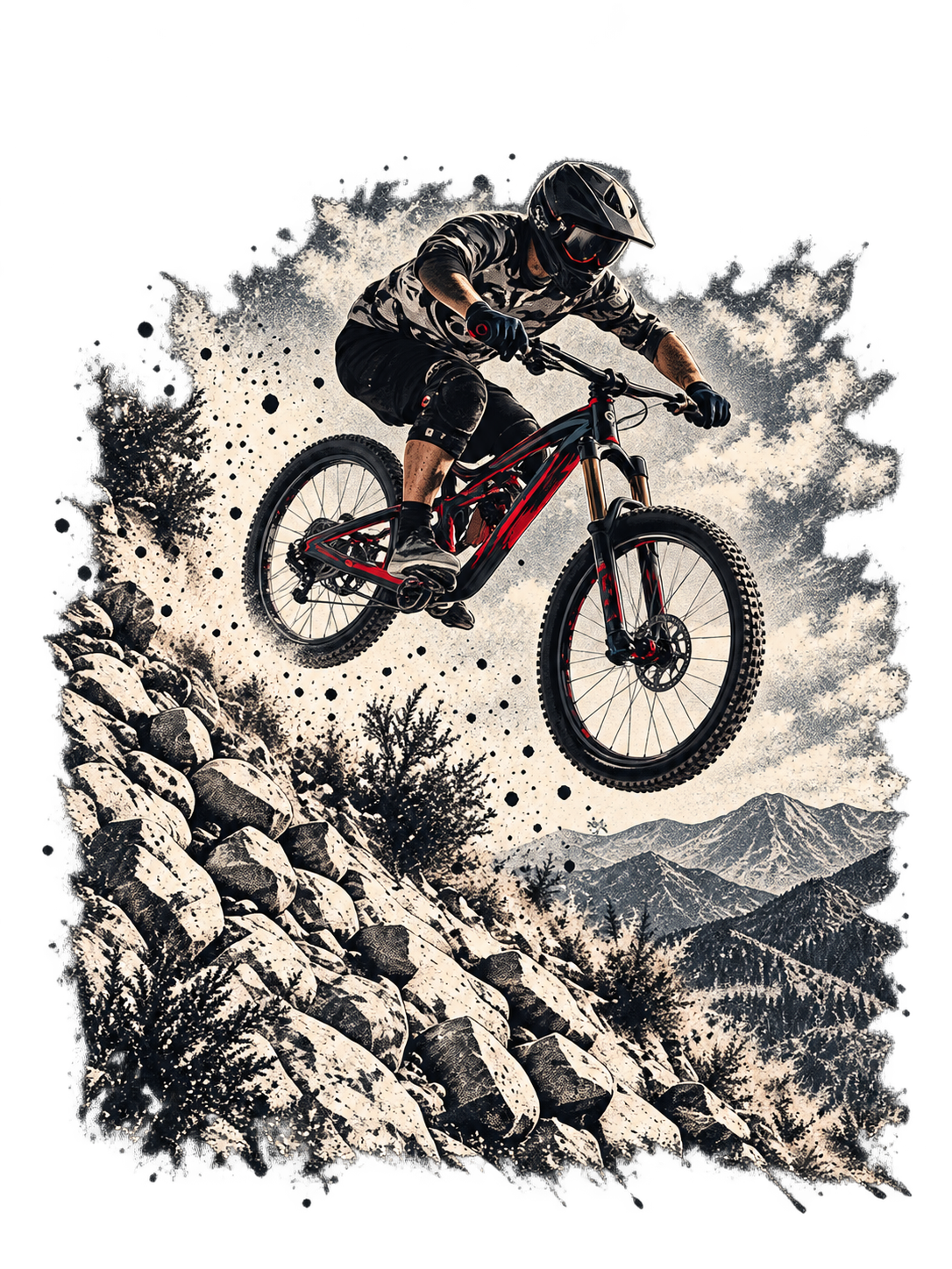 Mountain biking
